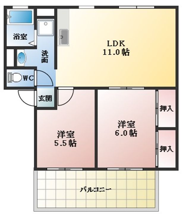 ハイム市場の間取り