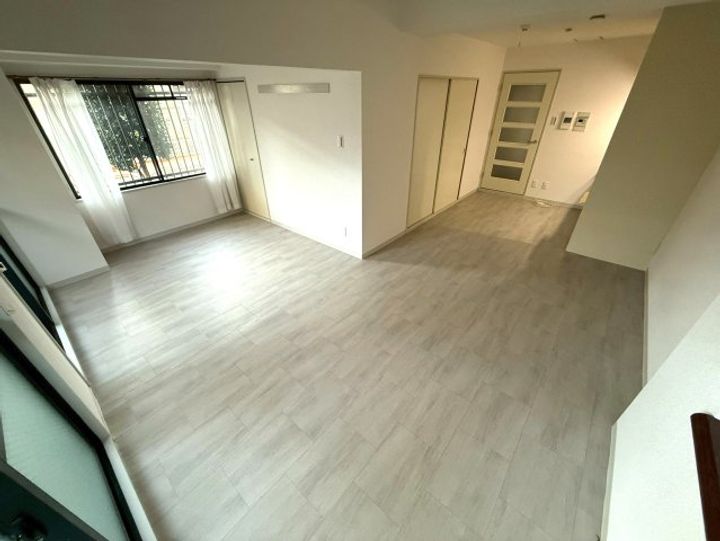 レジデンス佃の居間