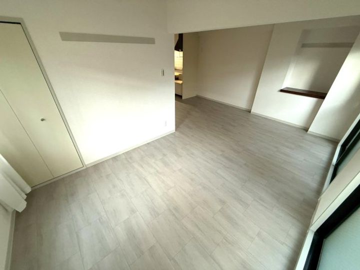 レジデンス佃の居間