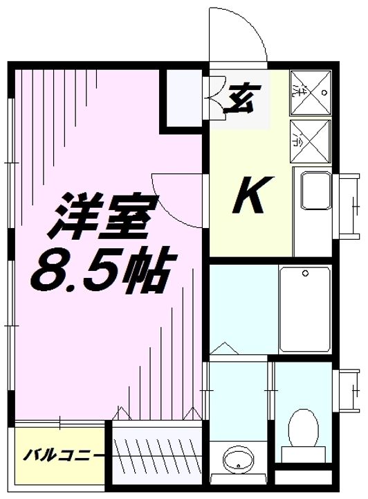 ガルシア・ママンの間取り