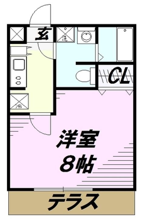 アムールⅡ ESTの間取り