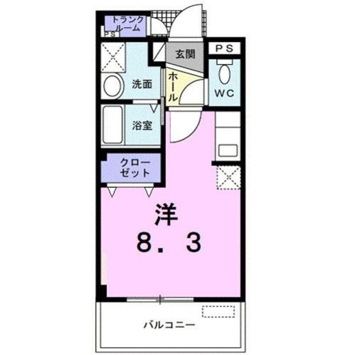 ソレイユ新狭山の間取り