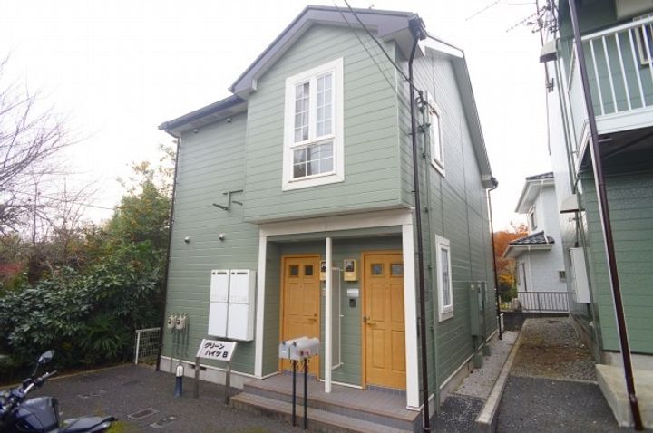 グリーンハイツBの外観