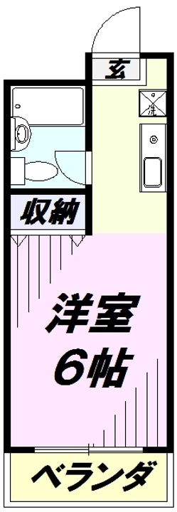 ハピラス武蔵藤沢の間取り