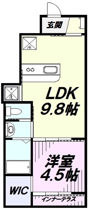 SUN RHYTHM(サンリズム)の間取り