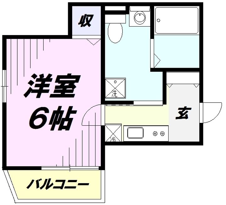 ウエストガーデン所沢上安松の間取り