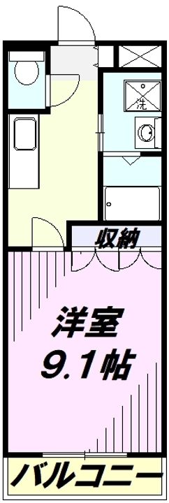 ストロベリーフィールドの間取り