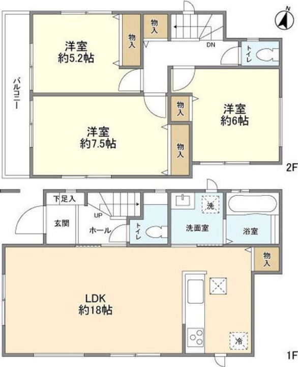 埼玉県入間市上藤沢(一戸建)の賃貸物件0の間取り