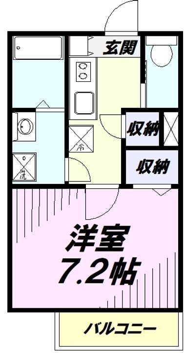 メルディア狭山ヶ丘 の間取り