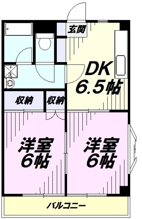 上の台Nスカイの間取り