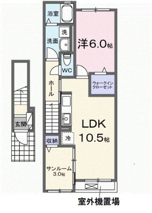 ル・トロ203の間取り