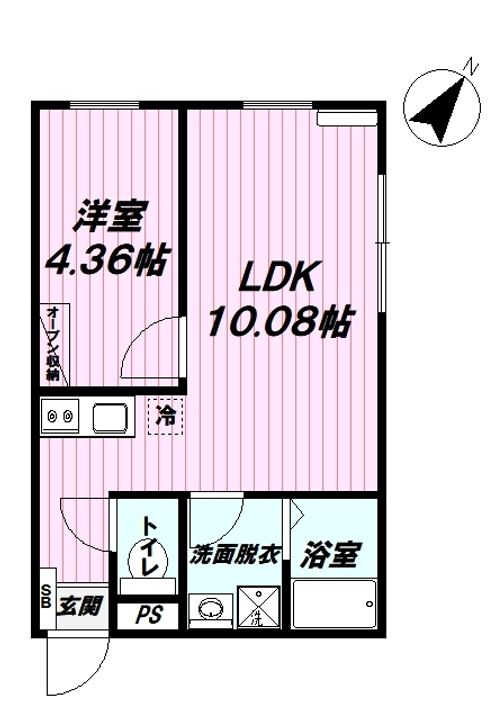 (仮)グランディール羽村の間取り