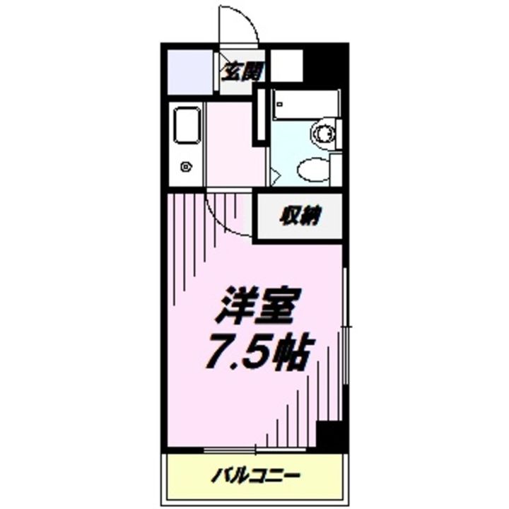 煉瓦館126の間取り