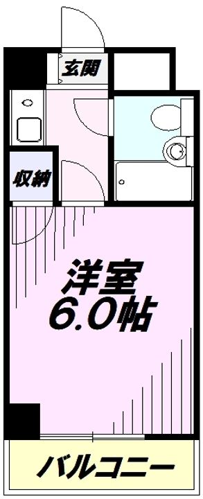 アセテック清瀬の間取り