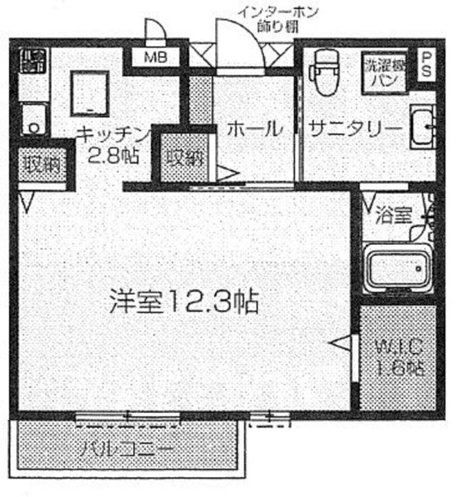 サンリスタアレーグレ入間の間取り