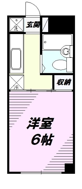 奥富ビル305の間取り