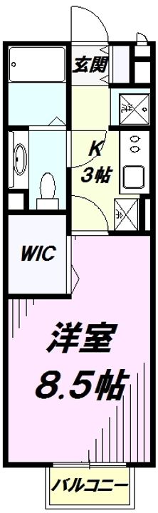 メイクパルの間取り