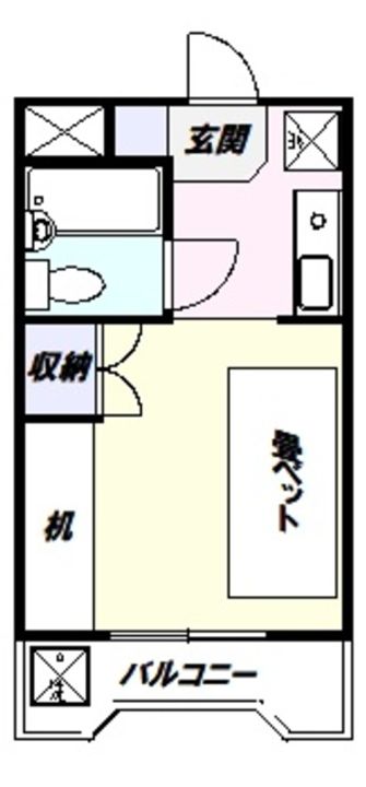 第3エコーマンションの間取り