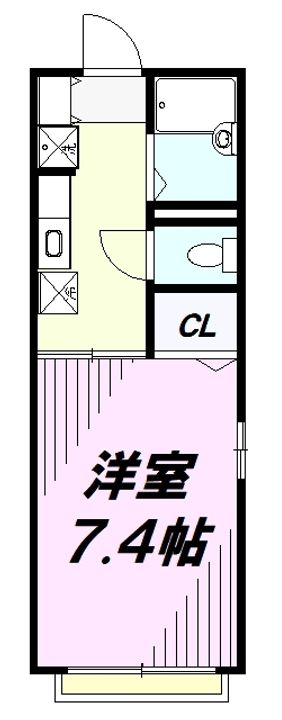 メルベーユの間取り