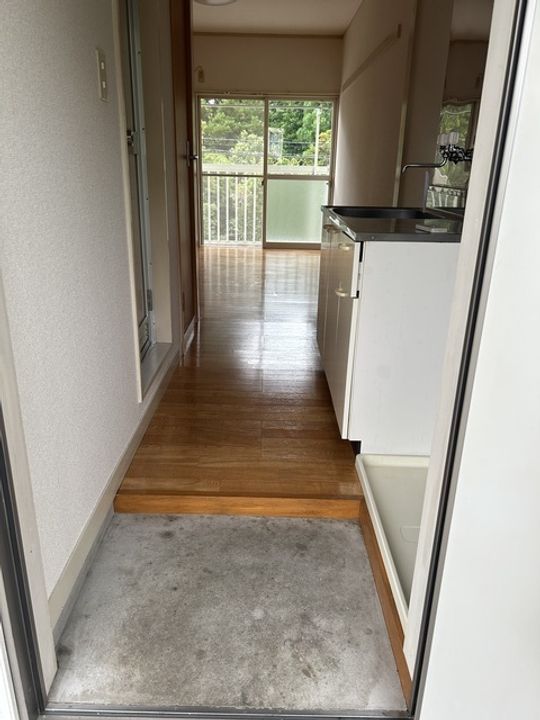 パークサイドBの玄関