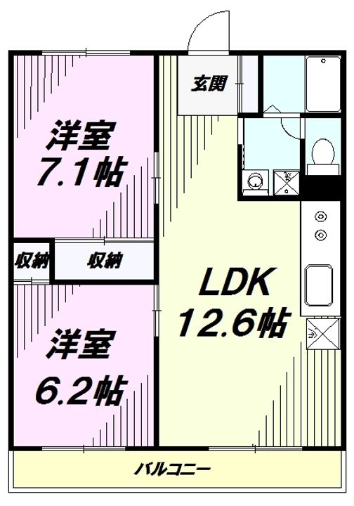 CASA MG201の間取り