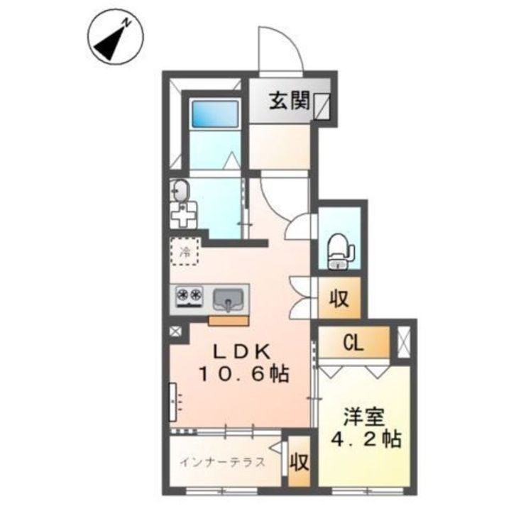 キャメロット八王子の間取り