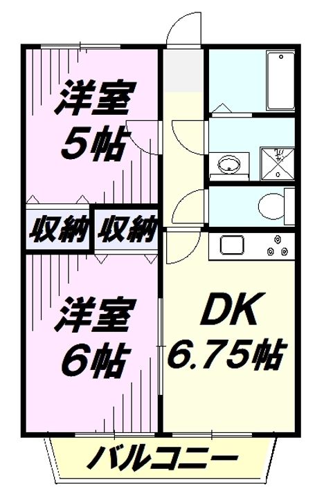 YAMASEN Ⅰの間取り