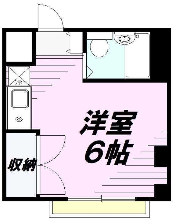 リックハイツ301の間取り