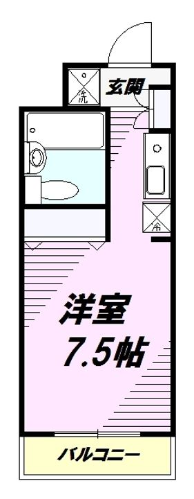 エステート吉武の間取り