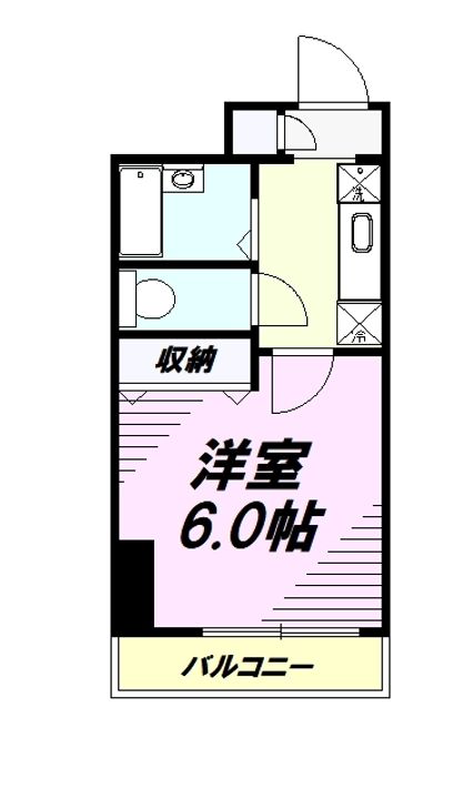 びおら女子学生寮205の間取り