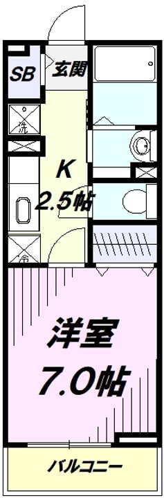 サンパティオの間取り