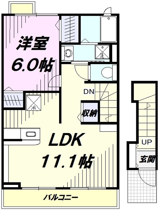 アルト ブリーゼの間取り