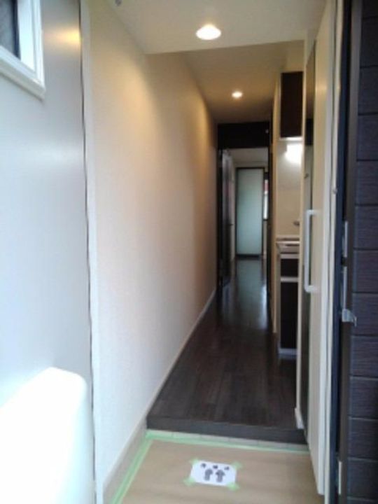 フォンターナ・ルチアの玄関