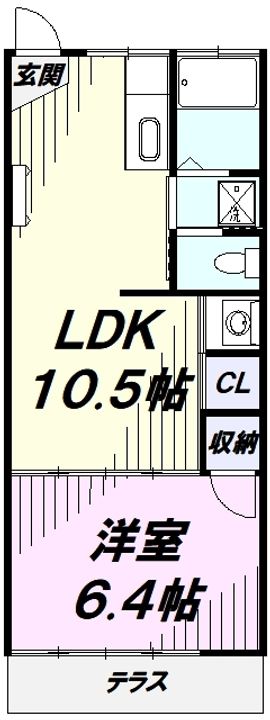 グリーンハイムの間取り