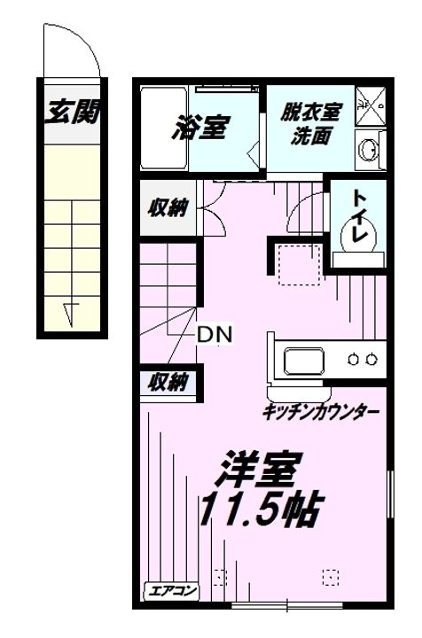 Liberdadeの間取り