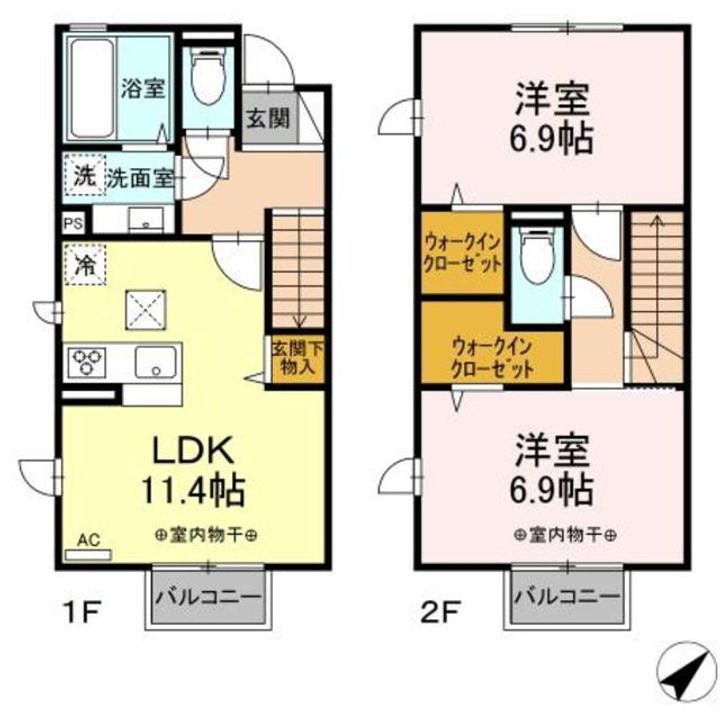 メゾン・ノアールロッシュの間取り