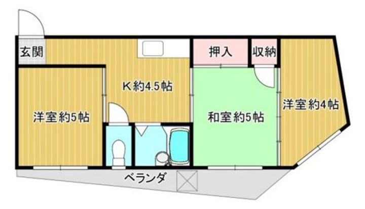 邦和ビル7の間取り