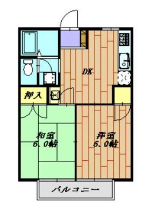 プラムヒルサワダの間取り