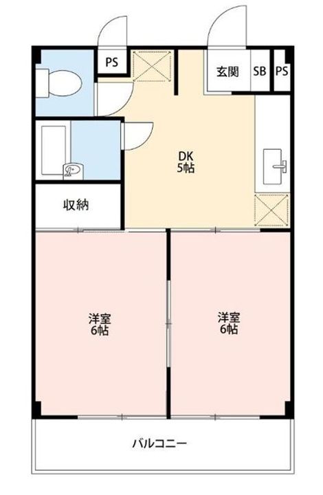 カーサハシモト の間取り