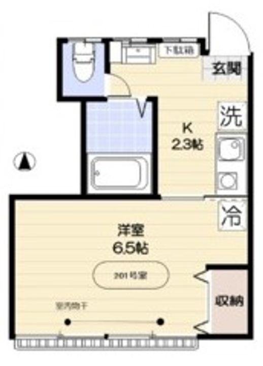 アウローラの間取り