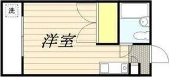 スカイコート立川第3の間取り