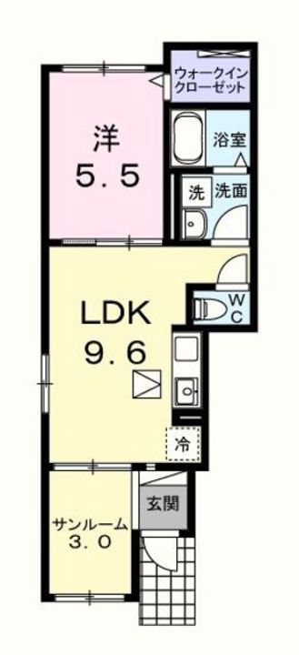 ベルデの間取り