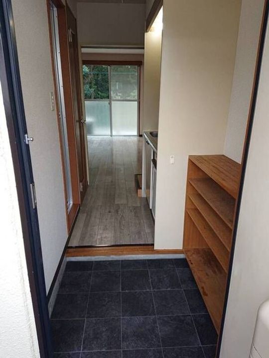 ヒロマンション の玄関