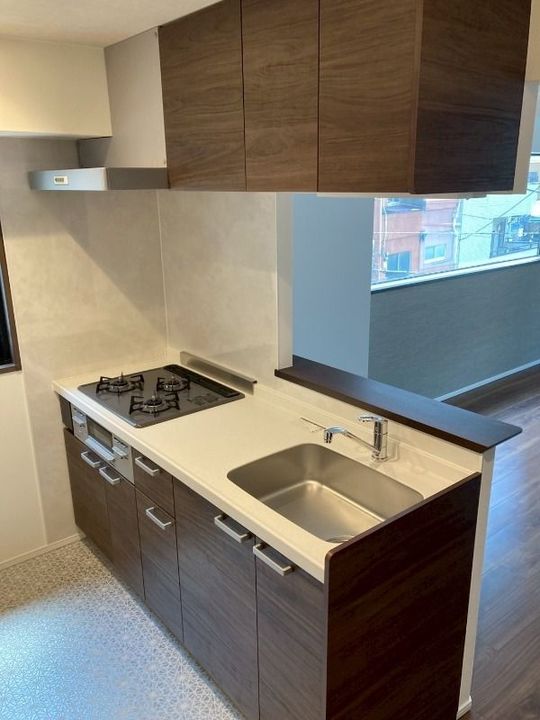 アスブルーム奥浅草のキッチン