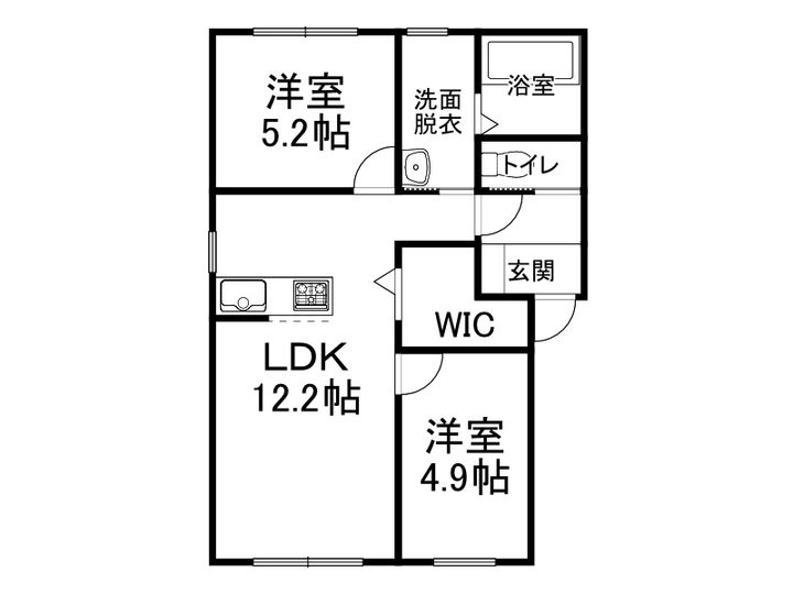 ORKA(オルカ)101の間取り