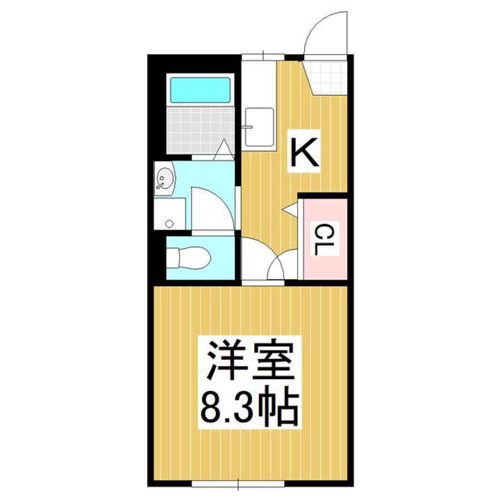 エスペランザ柏の間取り