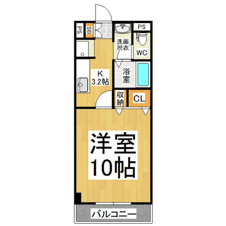 サン・ラザール501の間取り