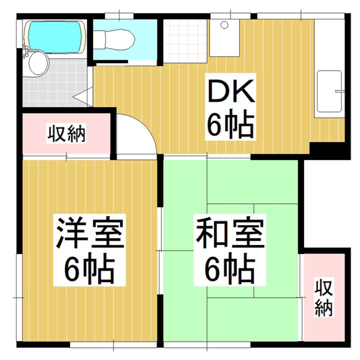 パレスアライ102の間取り
