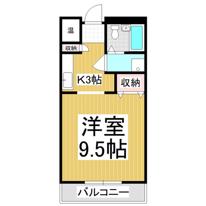 フォレストモール306の間取り