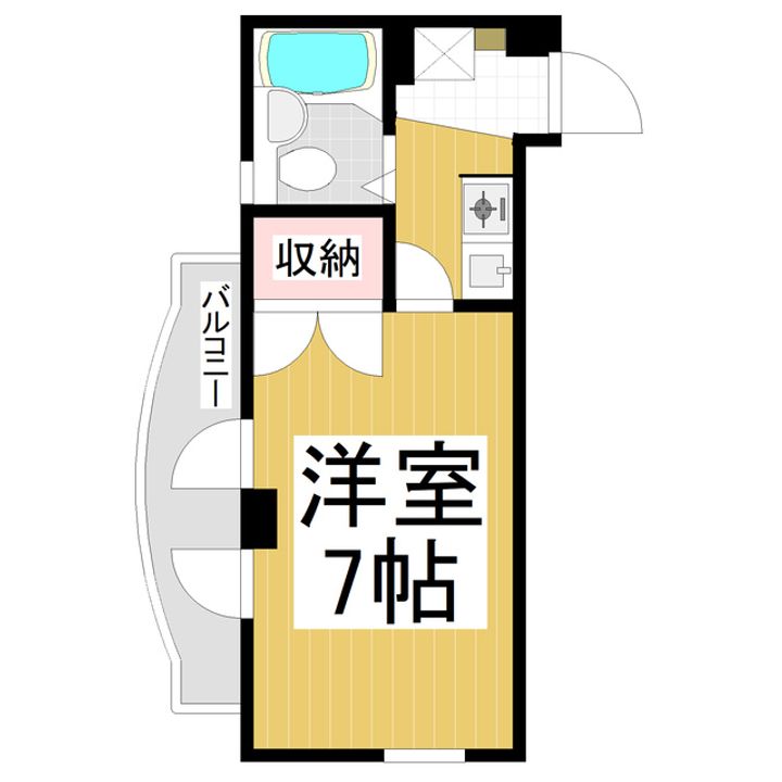 NPハイツ5-Aの間取り